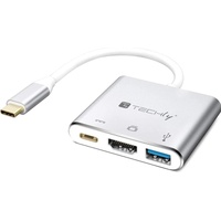 TECHLY Dockingstation - USB-C / Thunderbolt 3