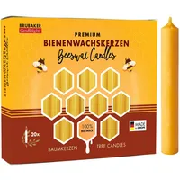 Brubaker Baumkerzen 20 St. gelb