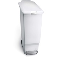 Simplehuman CW1362 40 Liter, schmaler Treteimer, Mülleimer Küche, Abfalleimer,