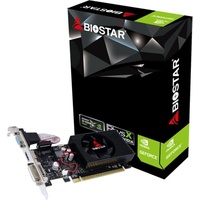 Biostar GeForce GT 610, Grafikkarte Mini-HDMI, 2x DVI-I
