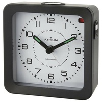 Atrium Funkwecker Analog Quarz ohne Ticken Licht Snooze Leuchtzeiger
