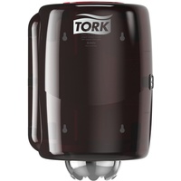 TORK 659008 Performance Papierhandtuchspender Kunststoff Schwarz-Rot 1 St.