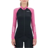 Uyn Granfondo Langarmshirt, blackboard/magenta M