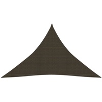 VidaXL Sonnensegel 160 g/m2 Braun 4x4x5,8 m HDPE