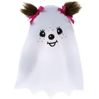 Monchhichi Mädchen "Freundlicher Geist", Plüschfigur mit weißem Flatterumhang und