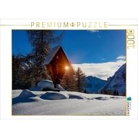 Calvendo Wegkreuz in den Bergen / Südtirol Puzzle