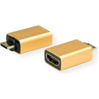 Roline GOLD HDMI-Adapter, HDMI BU - HDMI Mini ST