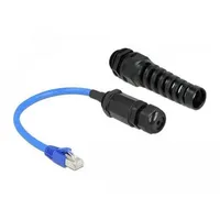DeLock 66809 RJ45 Netzwerkkabel, Patchkabel CAT 6 SF/UTP (S/FTP,