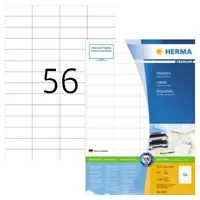 Herma Universaletiketten 4609 Weiß 52,5 x 21,2 mm 200