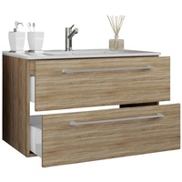VCM my bath Badmöbel-Set Badinos 914849 sonoma-eiche 80,0 x