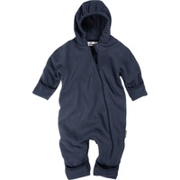 Playshoes Fleece-Overall Unisex Kinder Jumpsuit, dunkelblau, 62