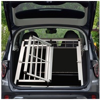 Juskys Aluminium Hundetransportbox