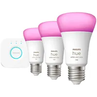 Philips Hue White und Col. Amb. E27 3-er Starter
