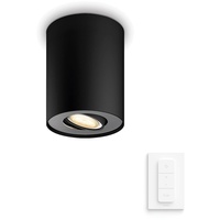 Philips Hue White Ambiance Pillar Einzelspot schwarz
