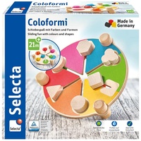 Schmidt Spiele Selecta 62083 - Coloformi, Motorik-Schiebespaß, 19,5 cm,