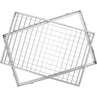 ACO Gitterrost mit Zarge (80 x 40 cm, Maschenweite: