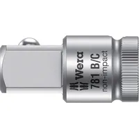 WERA 781 B/C Werkzeugschaft/Vierkant Steckschlüssel-Adapter 3/8", 1/2" (05042673001)