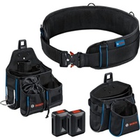 Bosch ProClick Werkzeuggürtel-Set mit Gürtel 93, Werkzeugtaschen GWT 2