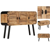 VidaXL Sideboard Massivholz Mango 120x30x76 cm