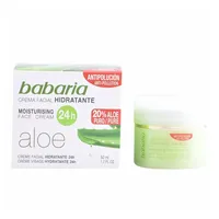 Babaria Aloe Vera 24-Stunden Feuchtigkeitsspendende Gesichtscreme 50 ml