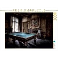 Calvendo "Billard" - altes, verlassenes Chateau in Frankreich (Puzzle)