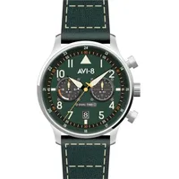 Avi-8 AV-4088-02 Carey Dual Time 44mm 5ATM