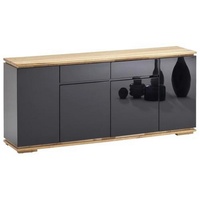 MCA Furniture Sideboard »Chiaro«, Breite ca. 182 cm schwarz