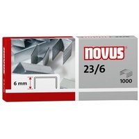 Novus Heftklammern 23/6