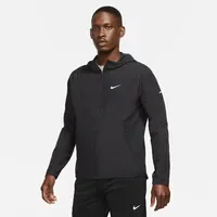 Nike Repel Miler Laufjacke Herren 010 black/black/reflective silv L