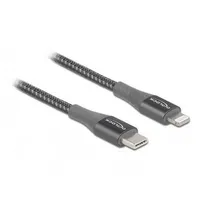 DeLock Daten- und Ladekabel USB Type-C zu Lightning für