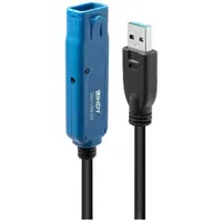 Lindy USB-Kabel USB-A Buchse, USB-A Stecker 15.00 m Schwarz