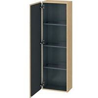 Duravit L-Cube Halbhochschrank LC1168L3030 40x24,3x132cm, Tür links Eiche natur