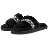 Puma Damen Fluff Sandal, Puma Black Puma White, 35.5