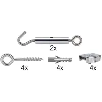 Paulmann 17803 Seilsystem Montageset Chrom