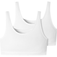 SCHIESSER 95/5 Bustier mit Stretch-Anteil im 2er-Pack, Weiss, 38