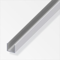 Alfer U-Profil 2 m, 20 x 20 x 1.5