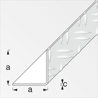 Alfer Winkel 2.5 m, 35.5 x 35.5 mm Aluminium