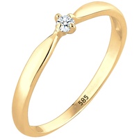 Diamore Elli DIAMONDS Ring Damen Verlobung Welle mit Diamant