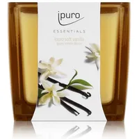 Ipuro Duftkerze Soft Vanilla gelb Vanilla