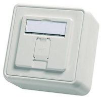 Telegärtner Modul-Aufnahme AP 80x80 1fach aws leer 100021381