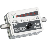 Schwaiger SAT-Finder SF70 531 6 LED Anzeige + Ton