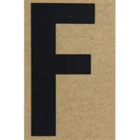 CONACORD Klebebuchstabe F