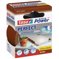 Tesa extra Power Gewebeband 2,75mx38mm braun