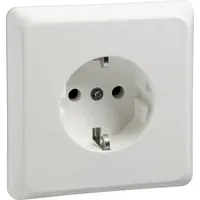 Elso Schuko-Steckdose 1-fach Weiß 10 St.