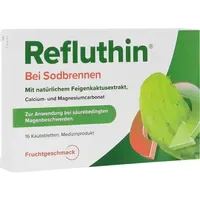 Dr. Willmar Schwabe Refluthin bei Sodbrennen Kautabletten Frucht 16