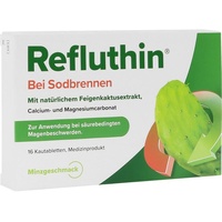 Dr.Willmar Schwabe GmbH & Co.KG Refluthin bei Sodbrennen Kautabletten