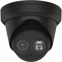 Hikvision DS-2CD2383G2-IU(2.8MM)(BLACK) (3840 x 2160 Pixels), Netzwerkkamera, Schwarz