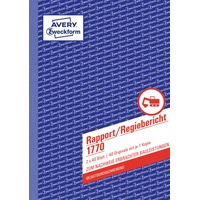 Avery Zweckform Rapport/Regiebericht, A5, 40 Blatt 1770