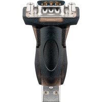 Goobay USB auf seriell RS232 Konverter/Adapter, Transparent - USB