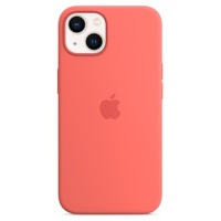 Apple iPhone 13 Silikon Case mit MagSafe pink pomelo